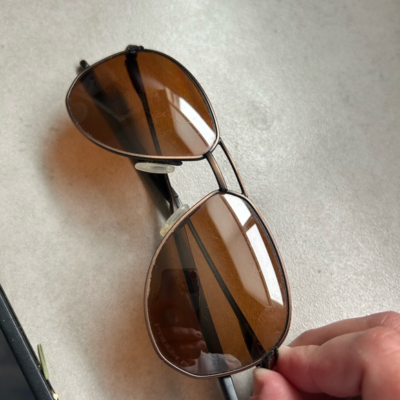 Oakley Prizm P Brown Aviator Sunglasses - Picture 5 of 9